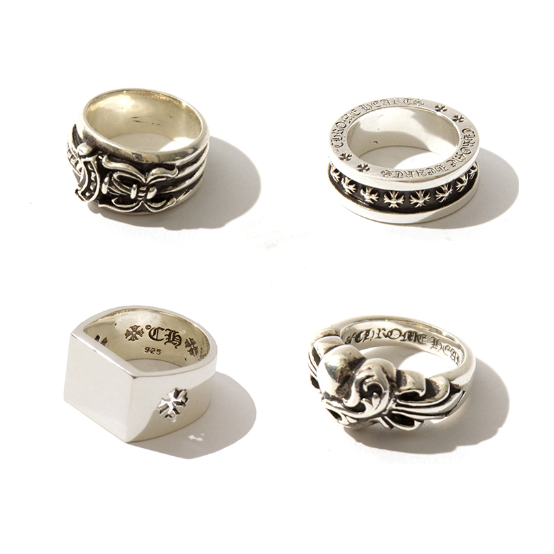 【日本代购】chrome hearts 克罗心 小卷轴戒指指环