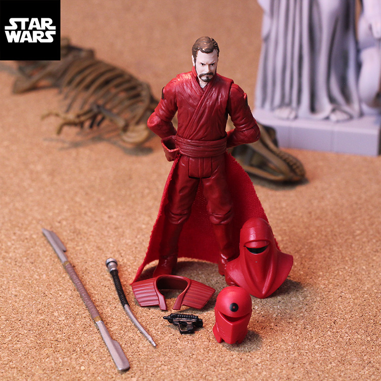 star wars星球大战皇家卫队红衣禁卫3.75寸可动人偶摆件玩具