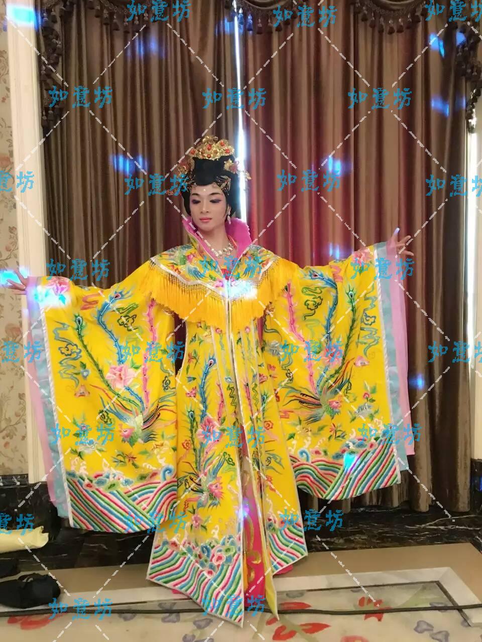 2016新款李玉刚男士反串古装服装李玉刚反串演出服唯美绣花古装