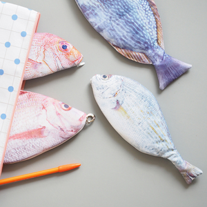 创意仿真鱼笔袋