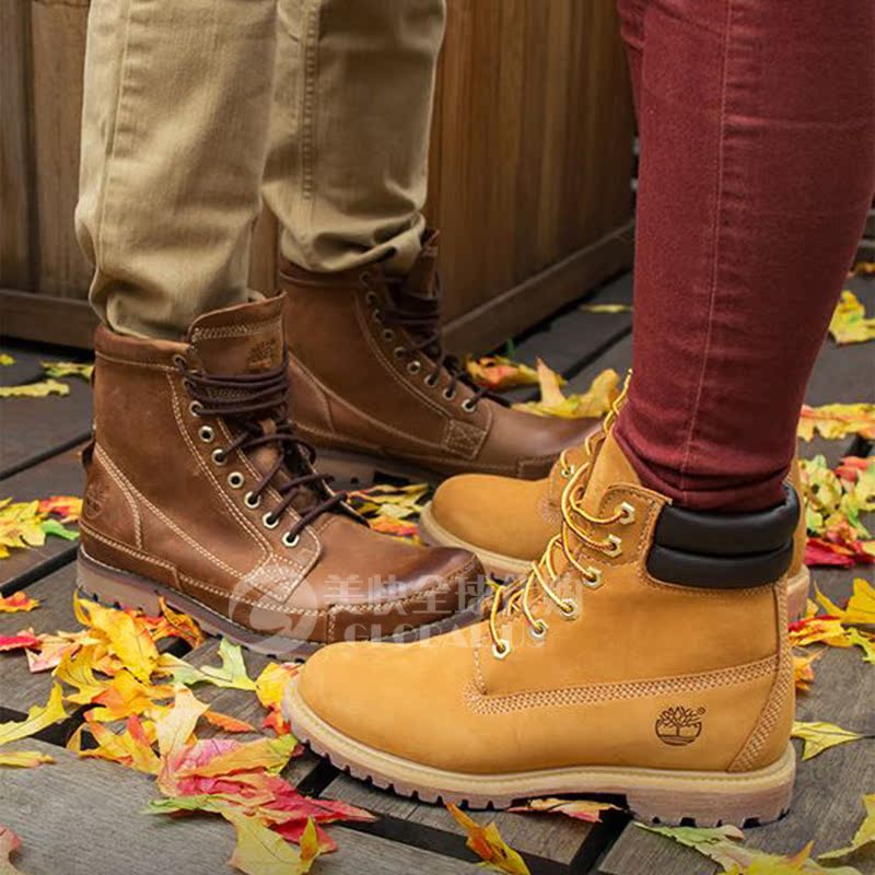 timberland/添柏岚男鞋正品代购 小贝款高帮男靴马丁靴15551/1555