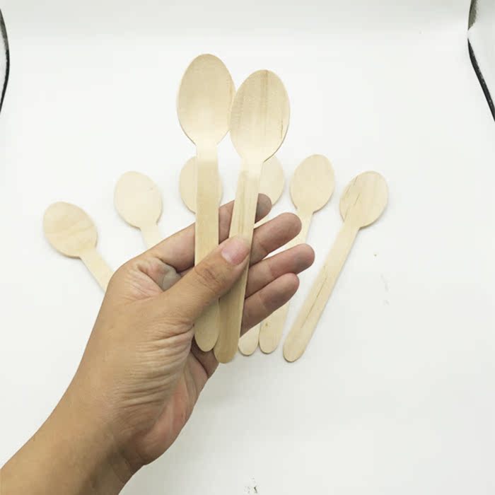 创意手工diy材料儿童小木勺子长度16cm幼儿园手工美术绘画用品