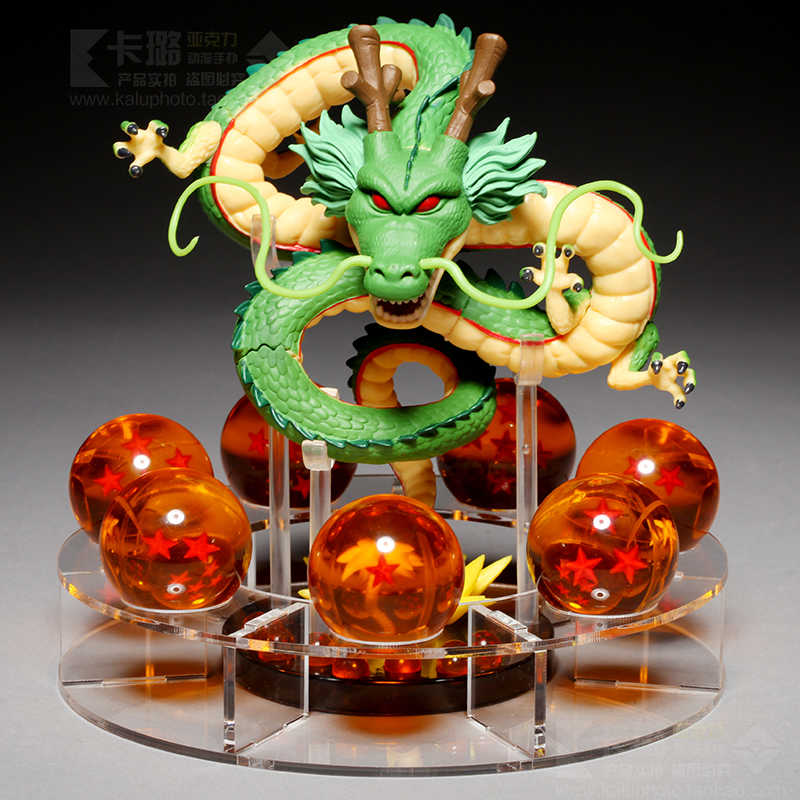 七龙珠手办 神龙手办 龙珠手办 展示盒 七颗龙珠 龙珠
