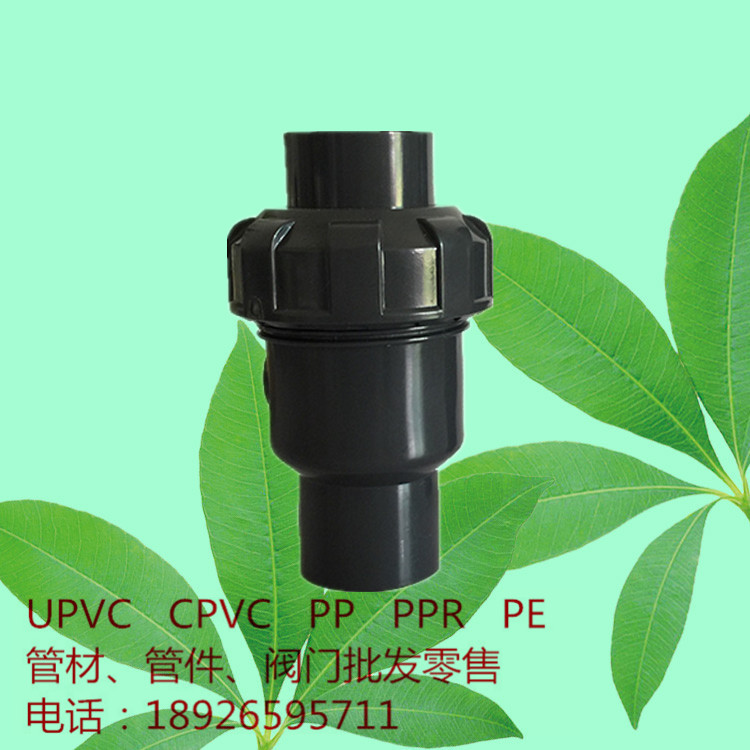 回阀]50pvc水管止回阀评测 pvc排水管止回阀图