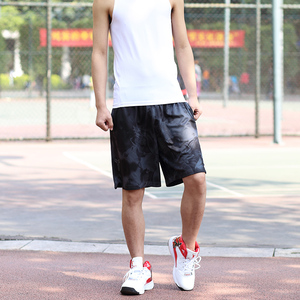 黑曼巴篮球透气短裤男