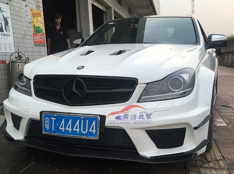 老款奔驰c200改前脸,奔驰c200老款改新款 奔驰w204 c200 c260 c300 c63 amg 两门 四门 改装bk
