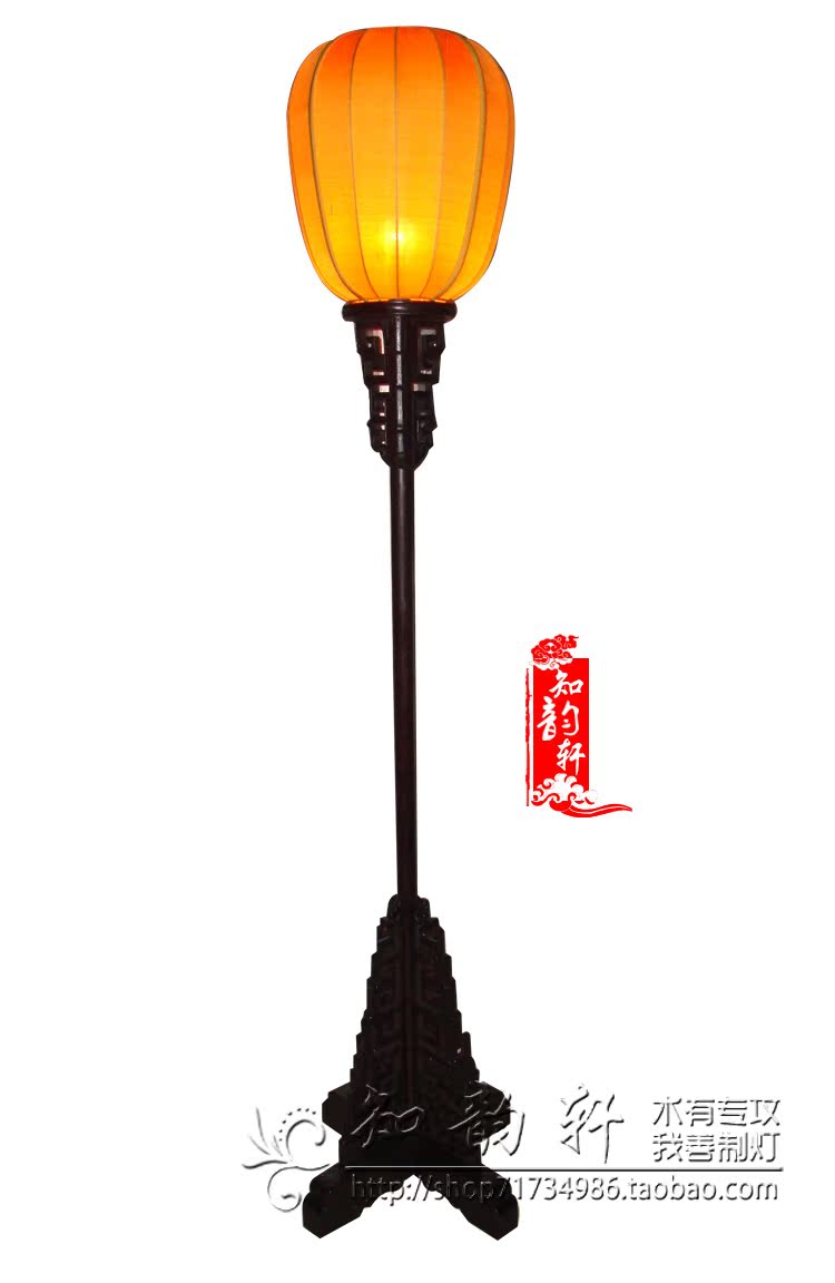 中式落地灯中式灯具古典宫灯仿古立式落地灯电影道具红楼梦落地灯