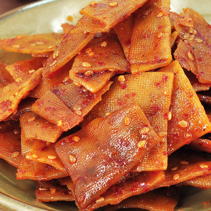 湖南特产绝味百叶片10*32克香辣豆腐干麻辣豆干零食散装平江豆皮