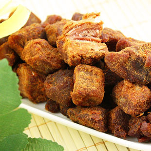 【新货促销】台湾风味牛肉干之 XO酱烤牛肉粒 250g 2斤包邮 年货