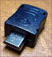 头带塑壳套件 带壳母USB接头套件 USB插件 U