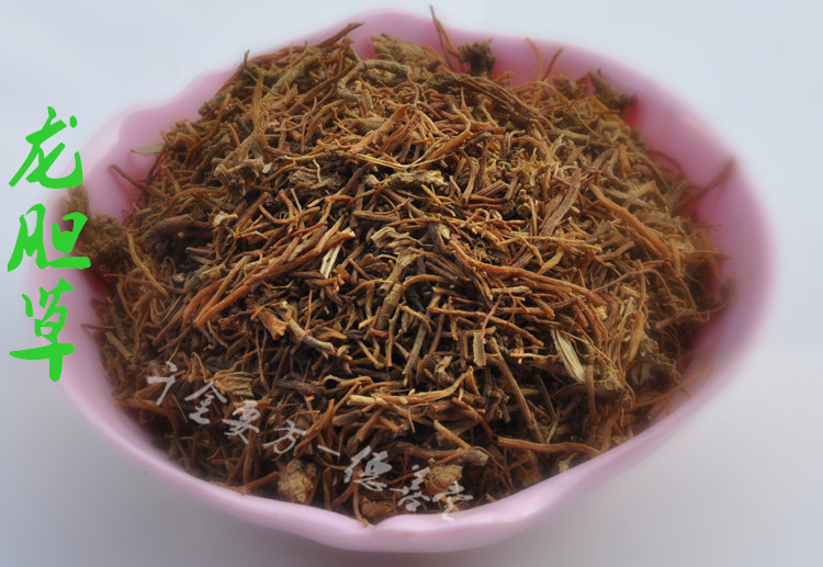中药材龙胆草苦龙胆草地胆草胆草500克新货产地直销正品包邮
