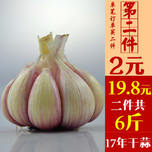 包邮 非山东大蒜糖醋 17年新鲜紫皮大蒜头新鲜大蒜鲜蒜头干蒜低价