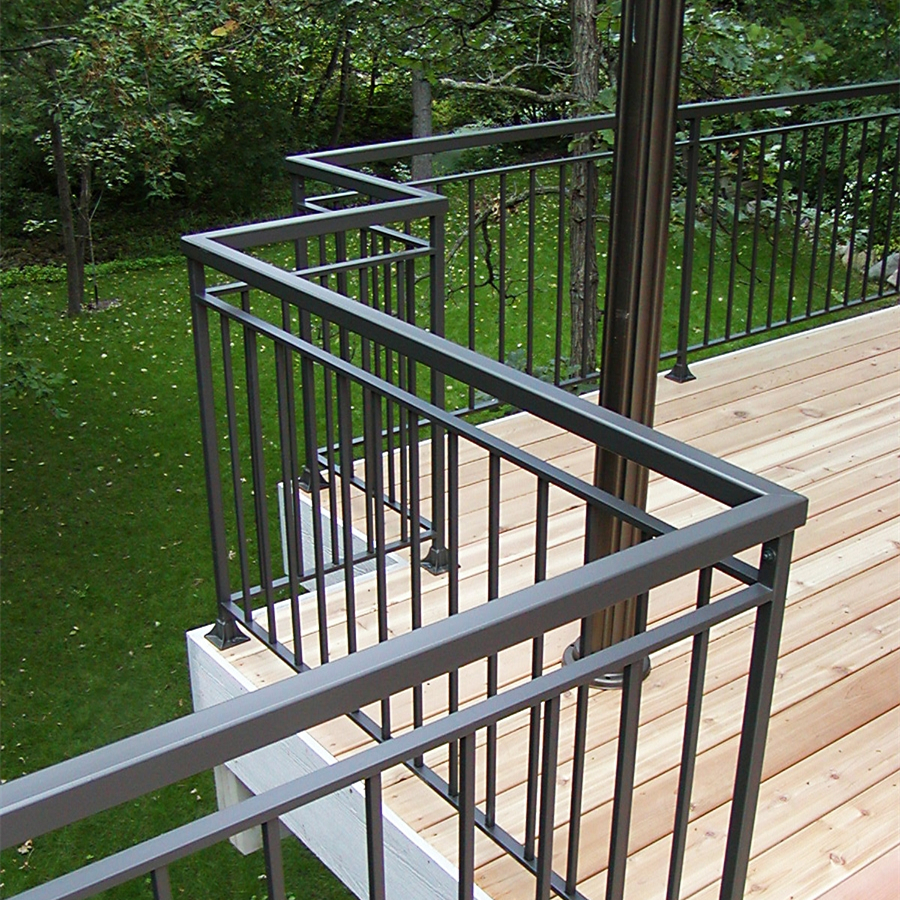 花园护栏阳台栏杆楼梯扶手栅栏护栏不锈钢铁艺铝合金竖档简单排挡