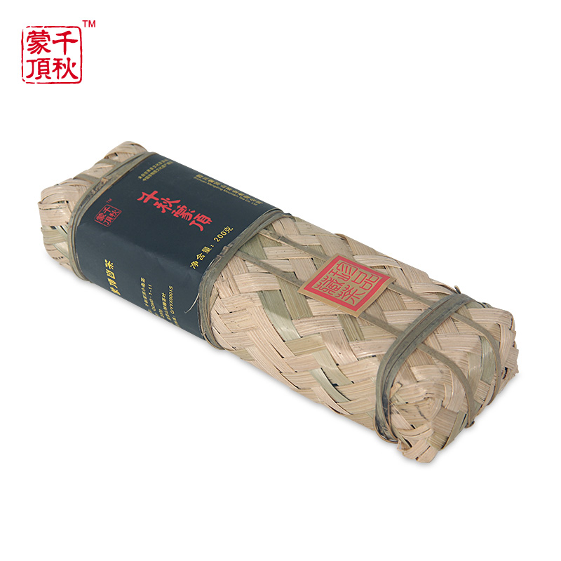 千秋蒙顶 雅安藏茶康砖蒙顶山茶 四川茶叶黑茶 小条茶砖茶200g/条