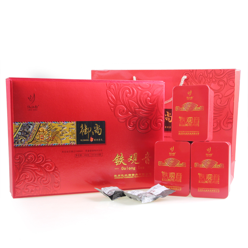 忆江南茶叶 福建安溪铁观音 乌龙茶 御尚 铁观音 礼盒 300g 包邮