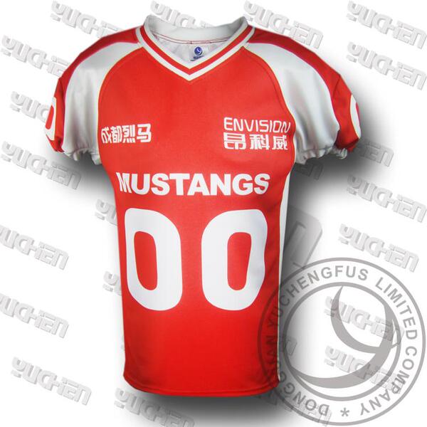 热销橄榄球 专业定制 出场服 比赛服 美式橄榄球