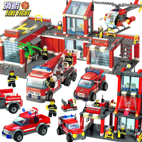 正品[乐高消防局]乐高消防局动画片评测 乐高积