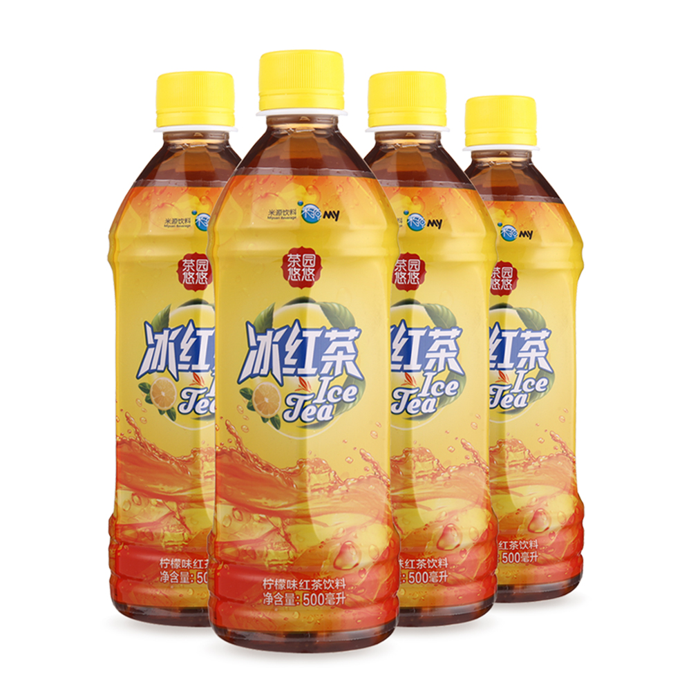 米源my 冰红茶 柠檬味红茶饮料 500ml*8瓶