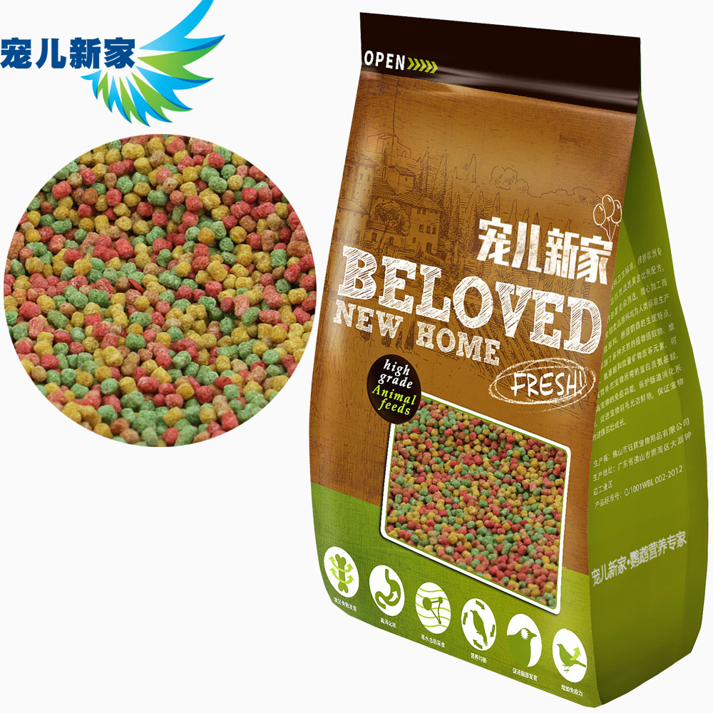 宠儿新家鹦鹉水果蔬菜滋养丸M 虎皮牡丹玄凤小太阳鸟食鸟粮鸟饲料