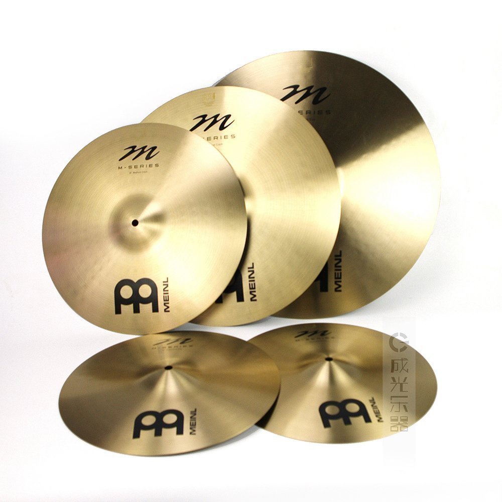 meinl 麦尔 m-series m系列套镲 镲片 五片装 架子鼓 德国进口