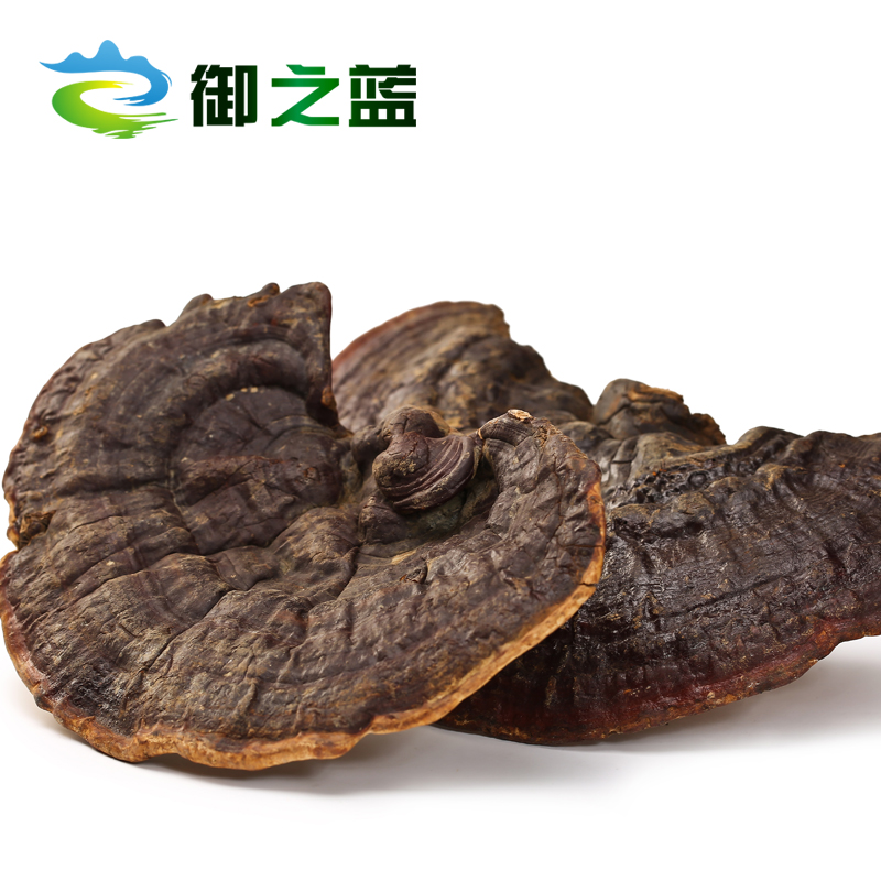 御之蓝灵芝片无柄赤芝 整枝野生灵芝赤灵芝深山林芝切片250克灵芝