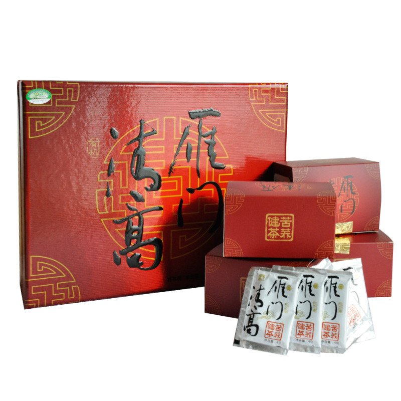 雁门清高黑苦荞健茶352g礼盒包 山西纯天然花草茶