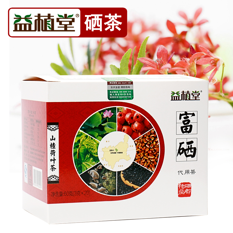 益植堂恩施富硒特产山楂荷叶茶荷叶花草茶健康山楂茶袋泡茶