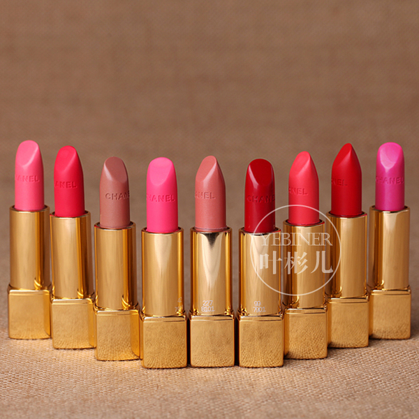 热销唇膏 CHANEL香奈儿口红 丝绒限量唇膏4
