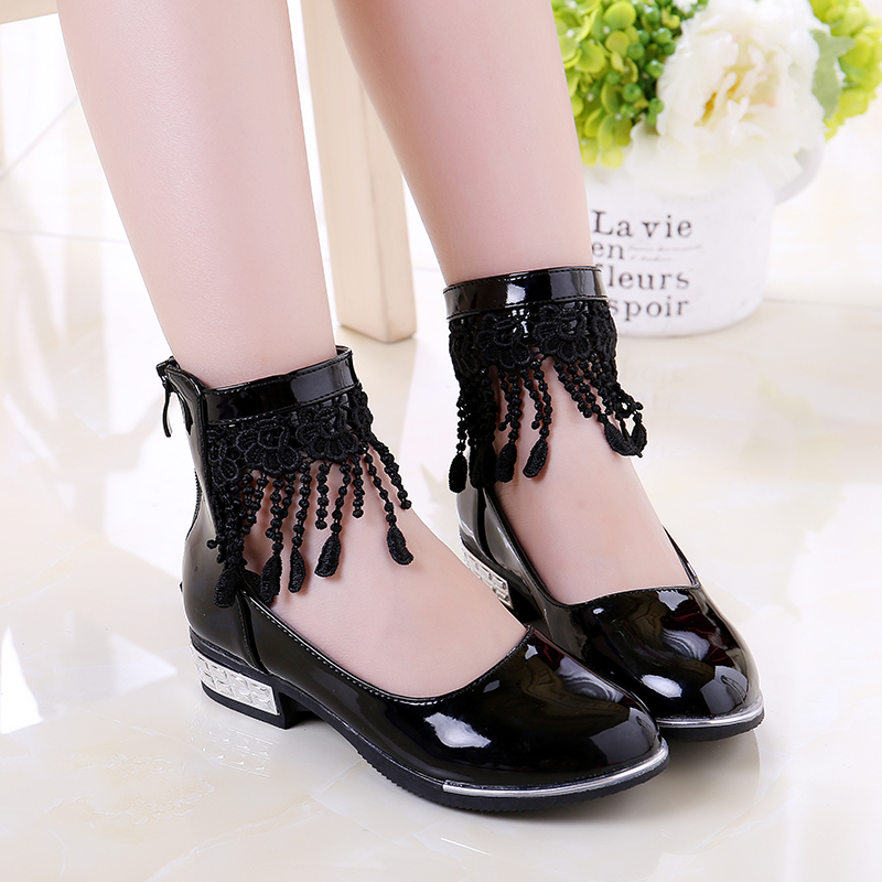 正品[儿童高跟公主鞋]儿童高跟鞋公主鞋子评测