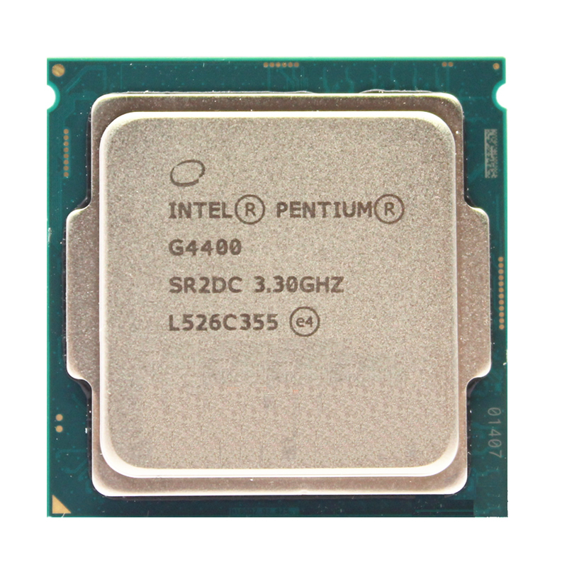 intel/英特尔 g4400 g4560 1151针脚cpu lga1151针 散片正式版