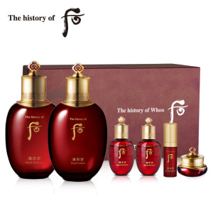 Whoo后 津率享红华凝香水乳护肤套装