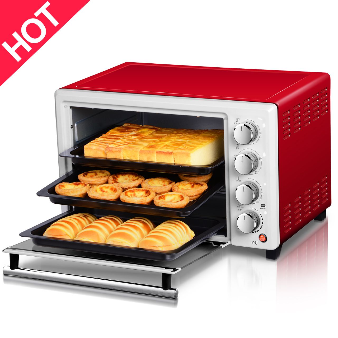 正品[烤箱家用电]如何用电烤箱烤红薯评测 如何