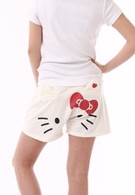 日本原单hello kitty新品 可爱 立体 家居裤 短裤 热裤 休闲弹力