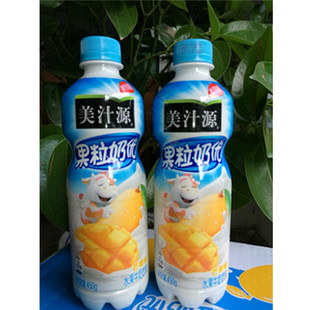可口可乐美汁源 果粒奶优 芒果味450g *15瓶 整箱新货