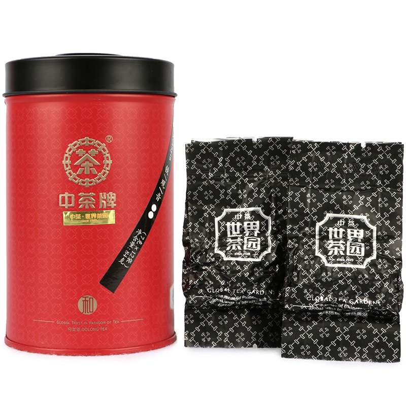 中茶福建乌龙茶2015铁观音秋茶清香型散罐装茶叶84g中粮出品