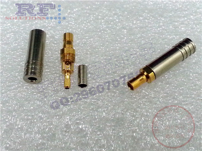 正品rf头c3母头75-2线邮电系统光端机接口2m同轴电缆atnt母头纯铜