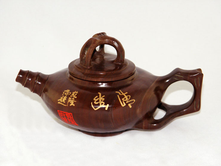天匠木鱼石 茶壶 功夫茶具礼品清幽壶送父母亲节亲友