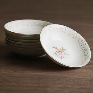 中式田园风4英寸味碟