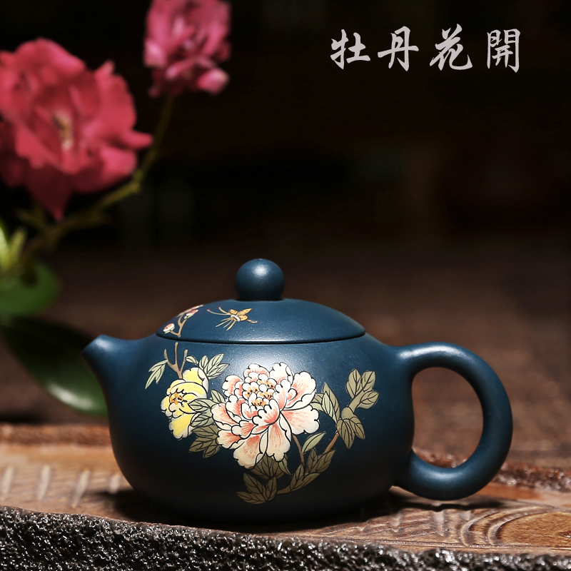 宜兴紫砂壶名家纯手工紫砂壶西施全手工茶壶功夫茶具 天青泥 特价