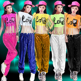 脐装演出服]演出爵士露脐装评测 女孩露脐装图