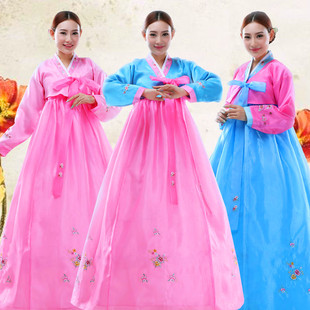 高档古代韩服女装朝鲜族民族服饰韩国婚礼写真大长今演出舞蹈服装 已