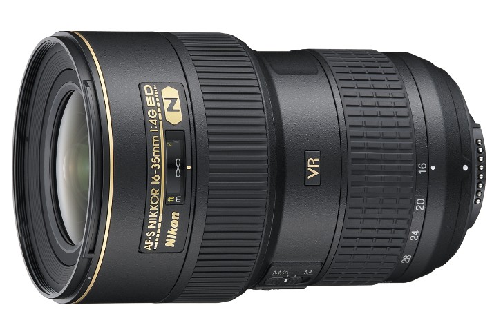 【 1元得4重好礼】nikon/尼康 af-s 16-35mm f/4g ed vr 防抖镜头