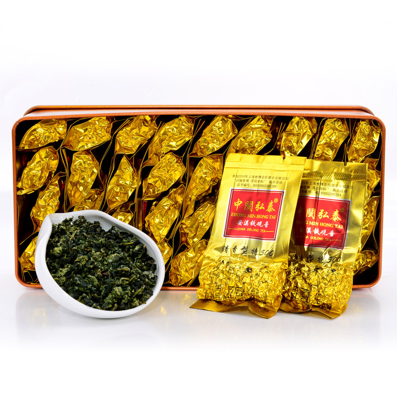 安溪 铁观音 清香型 特级茶叶 铁观音礼盒装 中闽弘泰 茶叶 250g