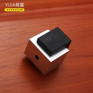 易嘉 方形玻璃门门挡门碰 铝合金橡胶房门门阻门顶 防撞木门门挡