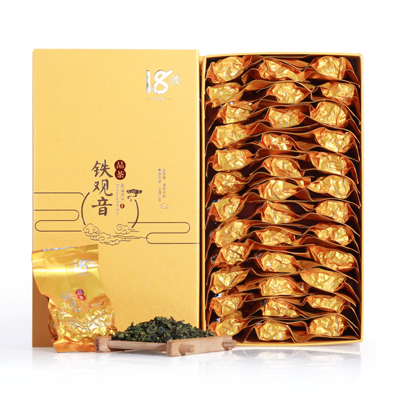 八马茶叶 铁观音茶叶 安溪铁观音兰花香 铁观音清香型礼盒装252g