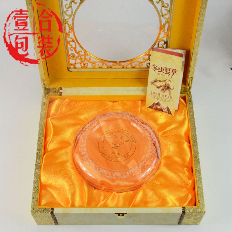 草礼品盒西洋参木盒子金窗燕窝包装盒高档虫草礼盒石斛枫斗冬虫夏