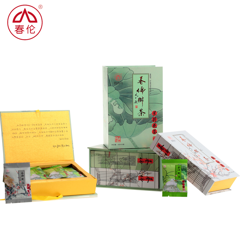 【顺丰】春伦鼓山泉鼓山月 特级茉莉花茶2016年新茶叶 礼盒装120g