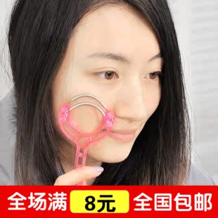 面部除毛器手动脸部脱毛器挽脸机女用开脸粘毛器去拔毛弹簧