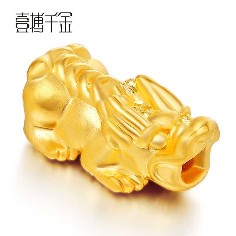 【图】一搏千金 黄金手链 足金转运珠 3D硬金貔貅手串 男女款 原价920.00元 现价533.00元包邮抢购-九块邮官网 秒杀网