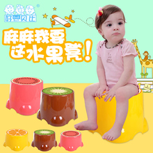 好贝比水果凳儿童凳可爱塑料凳宝宝垫脚凳儿童椅加厚小板凳垫脚凳